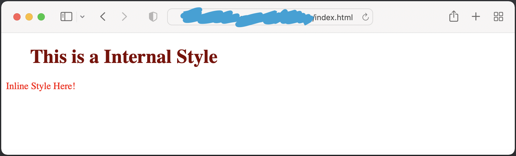 HTML Sample