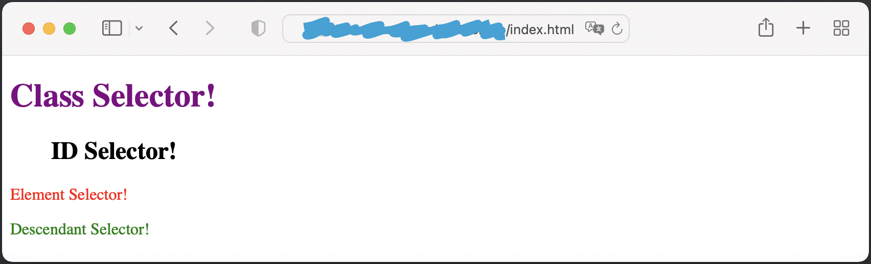 HTML Sample